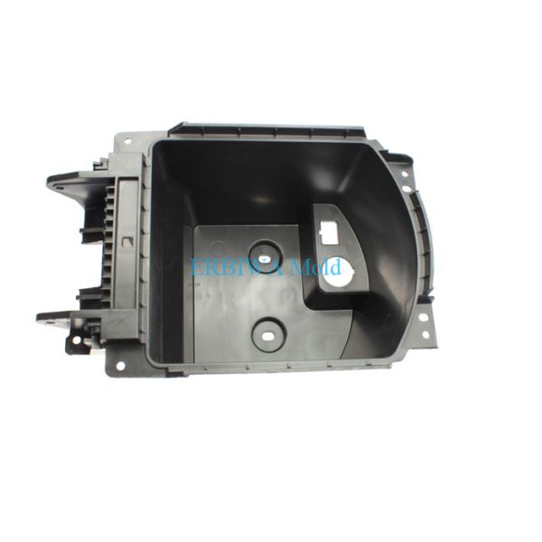 Пластиковая автоматическая внутренняя прессформа отделки, пластиковые автозапчасти отливает прочный бардачок в форму черноты автомобиля