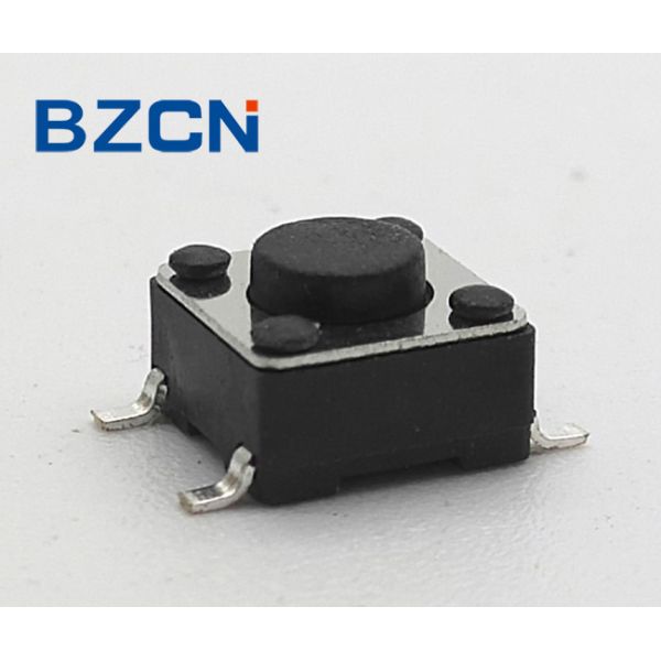 Industrial Momentary Push Switch Snap In Top Push Tactile Switch Long Travel Stem Push