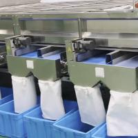 20 canaux 8 ports de décharge Pistachio machine de tri avec une grande précision