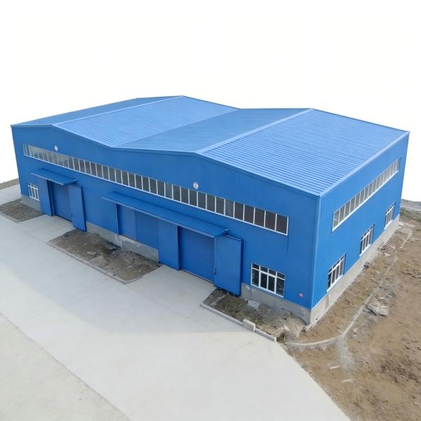 Industrial Workshop Fast Assemble Steel Structure Workshop Economical Prefab Industrial Building Lightweight Steel Frame Q235/Q355 Steel