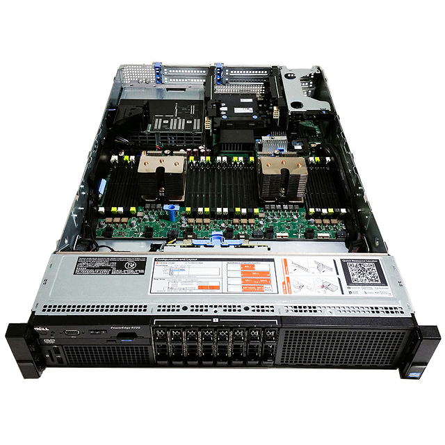 128GB RAM 16TB SAS HDD привел сервер шкафа PowerEdge R730 сервера хранения