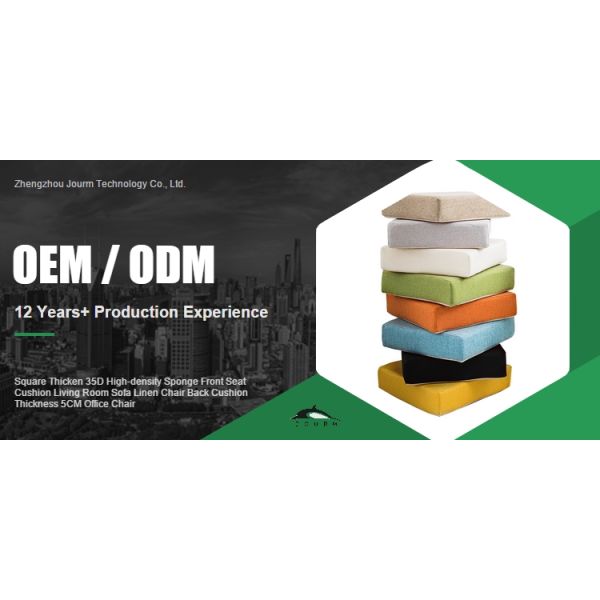 Rectangle 35D density Sponge Seat Cushion 5CM Thick for Living Room Sofa or Office Chair