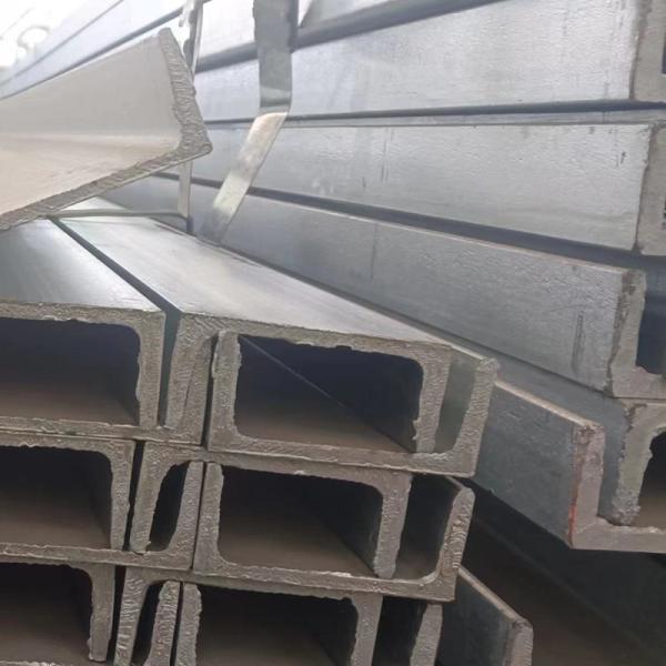 U Channel Galvanized Steel Construction Not Perforated 1.5mm-5.0mm Thickness