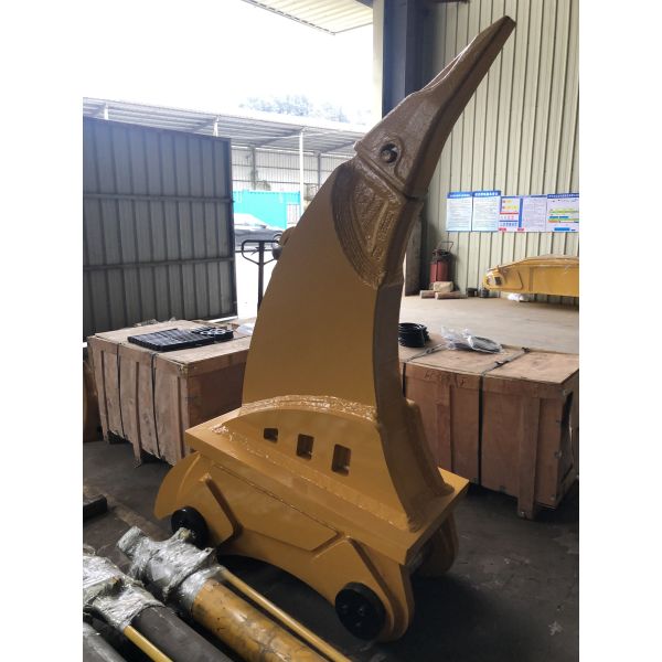 Yellow 60 Ton Excavator Ripper Tooth For SY500H Rock Arm