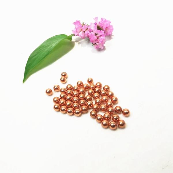 C26000 Solid Copper Balls 2mm For Electronic Devices Light Weight Corrosion Resitance