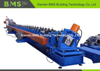 Servo Motor Drive Metal Stud And Track Roll Forming Machine To Storage Shelf Rack Column