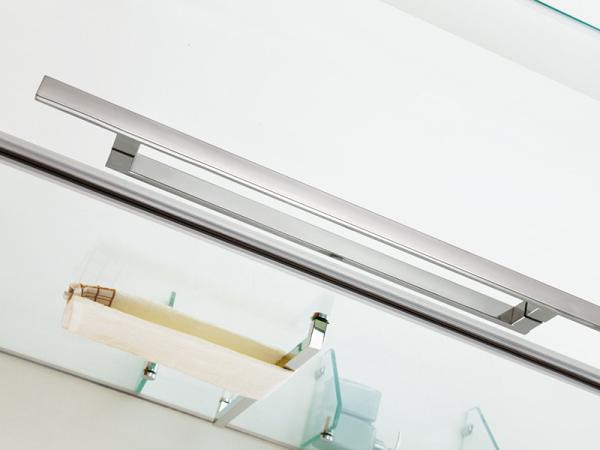 Unidade de chuveiro de esquina de vidro deslizante L0381 de grau sanitário 1200×800×1940mm