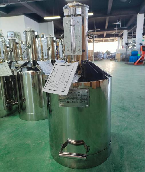 50L Large Capacity Carbon Steel Anti-Corrosion Industrial Measuring Can for Gas Station