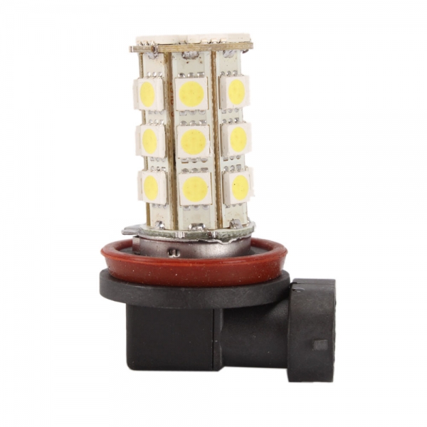 5050 H11 27 SMD LED Car Light Bulbs For 9-14.8V Automotive White / Yellow Color