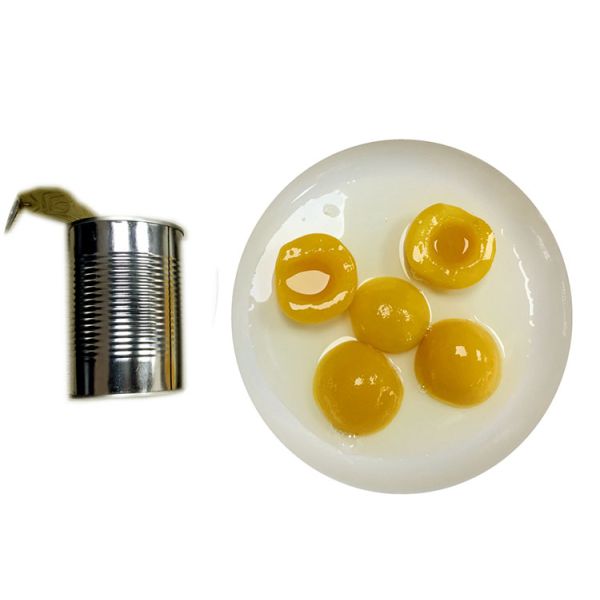 HALAL 2500g Thoroughly Cored Peeled Canned Yellow Peaches