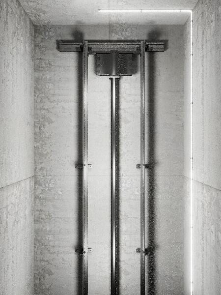 Waterproof Elevator Shaft Lighting Lift Spare Parts 50000 Hours Life Time