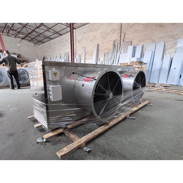 Dl/Dd/Dj Series Custom Electric Air Cooler Evaporator Stainless Steel High Efficiency 1 Year Warranty for Cold Storage Freezer