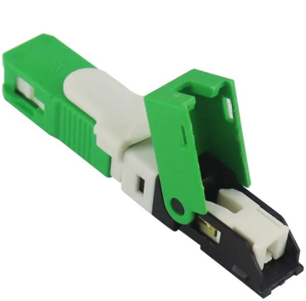 Modo personalizado do conector rápido do SC APC único para o CCTV de FTTH CATV
