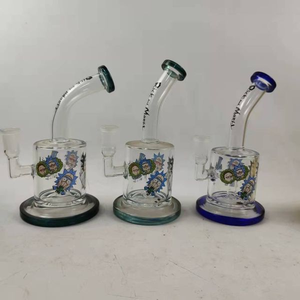 14 Inches Hand Blown Glass Smoking Pipe Customized Color