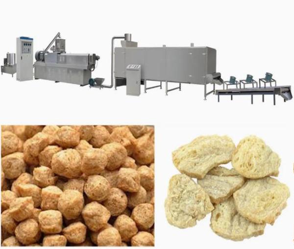 Machines suisses d'extrudeuse de gros morceaux du soja de technologie