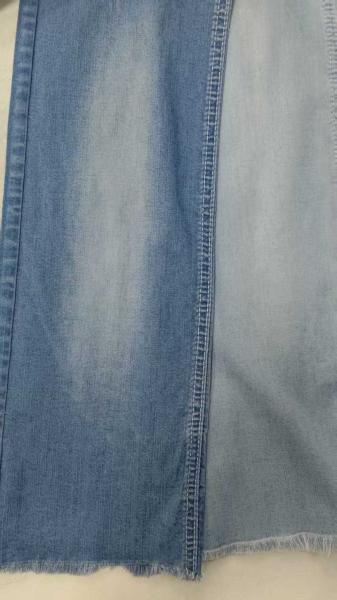 Poids léger 6,8 oz INDIGO sombre avec pleine largeur 69/71  Pas de tissu denim étirable JSD2035 pour tissu denim en gros