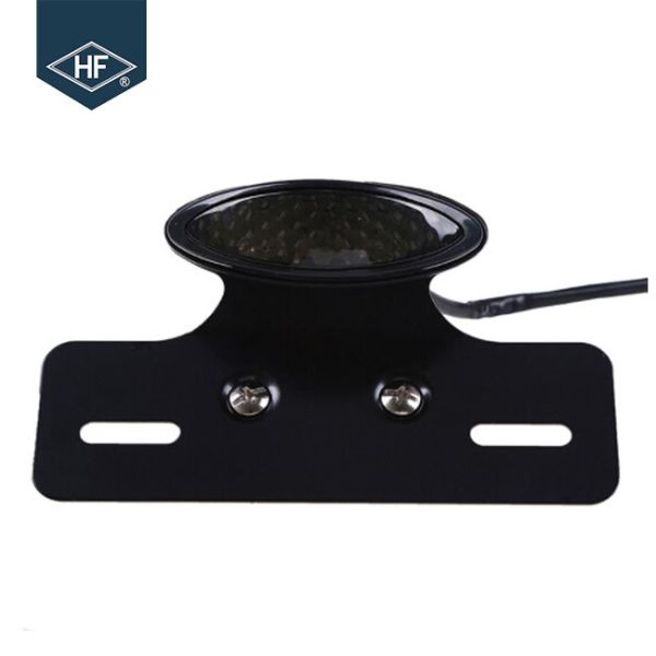 Smoke / Red / Red Lens Led Indicator Lights For Motorcycles Metal Material