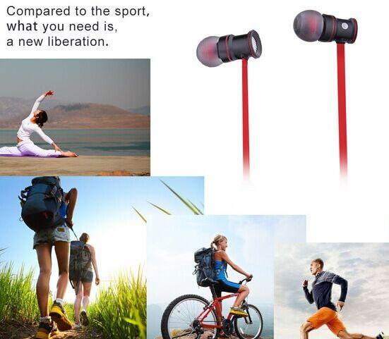 Magnetic Attraction Bluetooth 4.1 Wireles Outdoor Sport Headphone eCandy