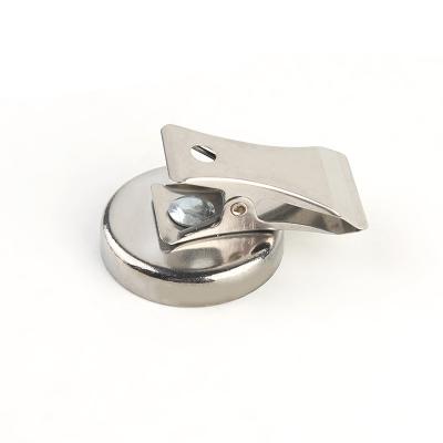 Aimant rond de pot de néodyme de ferrite de la base D36 avec l'agrafe
