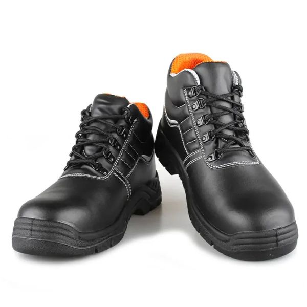 High Cut Mining Safety Shoes Waterproof Slip Resistant Work Boots S3