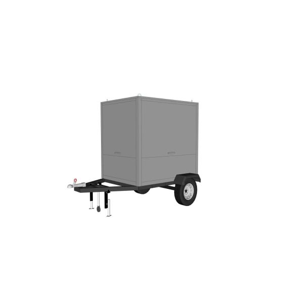 Outdoor Canopy Type Transformer Oil Purifier With Trailer 6000 Liter Per Hour
