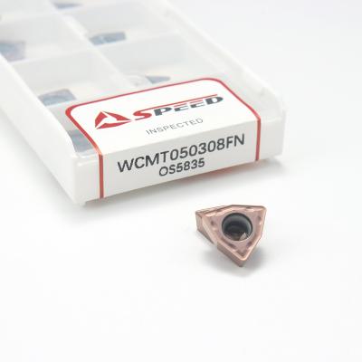 Speed PVD PVD Coated WCMT050308FN SPMG WCMT Tungsten Carbide U Drill Inserts