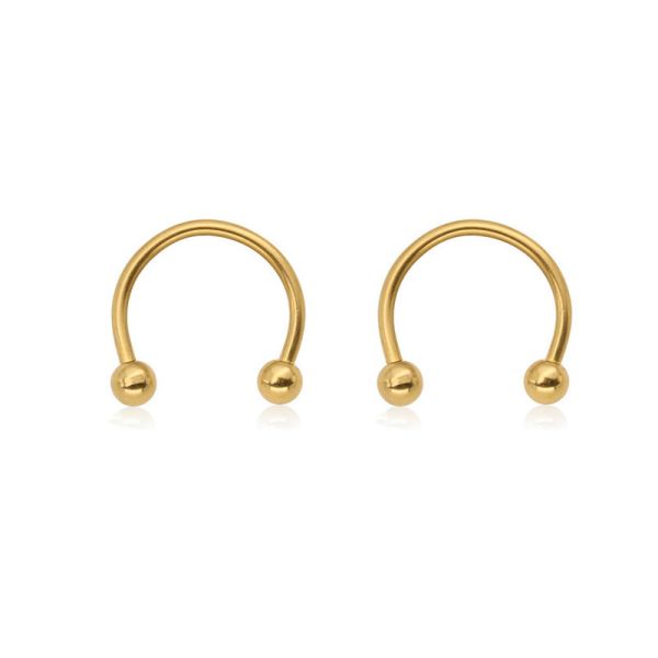 Custom made multi color nose ring body piercing jewelry factory