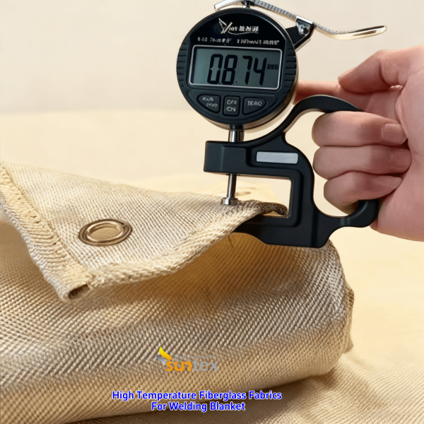 Heavy Duty Fiberglass Welding Blanket - 550°C Heat Resistant, Acrylic Coated Fire Blanket in Customizable Sizes