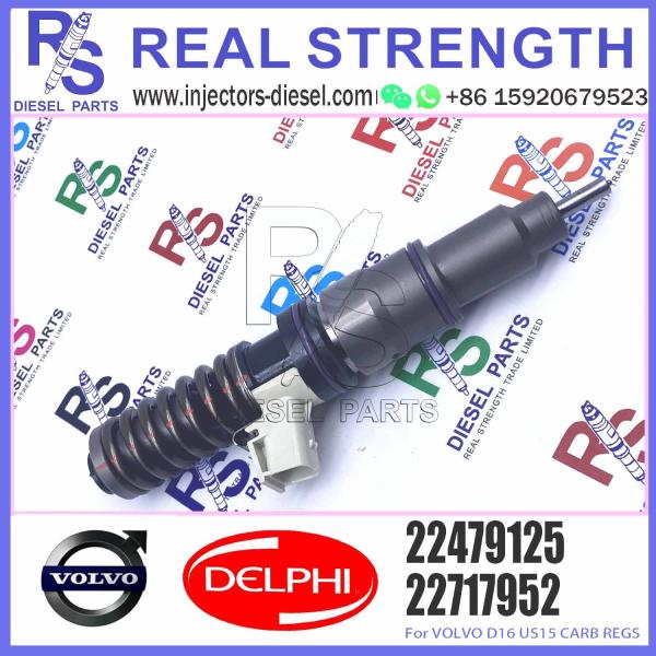 Injetor de combustível diesel common rail 22717952 BEBE5L17001 22479125 para peças de motor