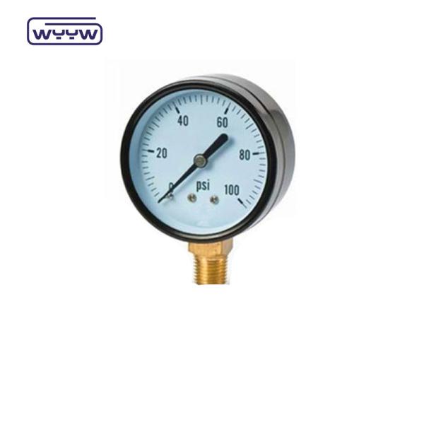 un manomètre de gaz naturel de type bourdon