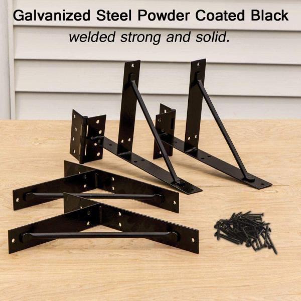 Adjustable No Sag Gate Kit with Heavy Duty Structure Hanging and Powder Coated Finish