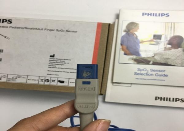 M1192A Sensor SpO2 de dedos pequenos reutilizável para pediatria em adultos