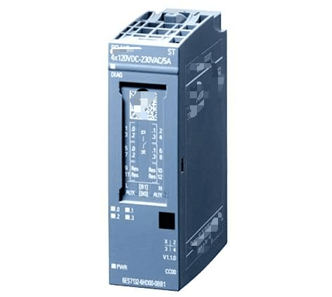 6ES7134-6GF00-0AA1 Analog input module, AI 8XI 2-/4-wire Basic, suitable for BU type A0, A1, Color code CC01, Module diagnostics, 16 bit
