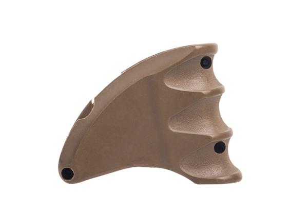 Hunting Equipment Scope Mount Base M4 / M16 Mag Well Grip Magazine Finger Grooves Adapter DE