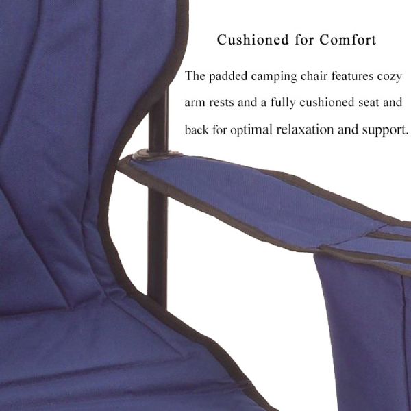 OEM Aluminum Frame 42*41*47cm Outdoor Camping Chair