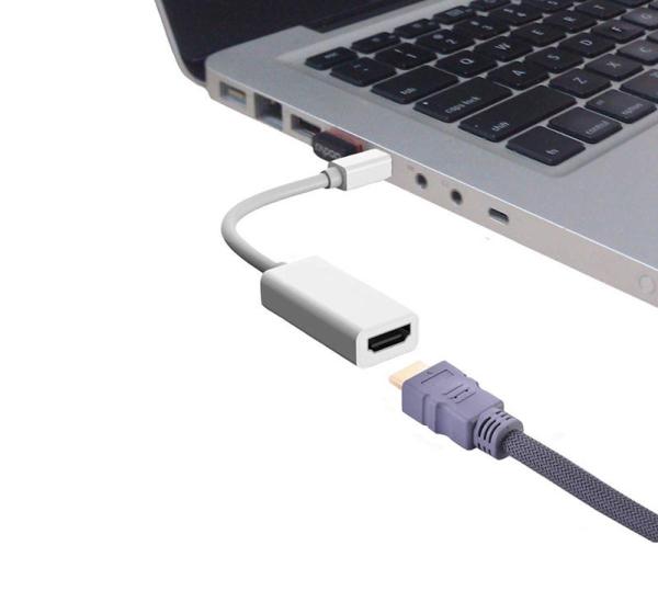 1920X1200 225 MHz 6.75Gbps Displayport To HDMI Adapter