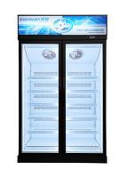 congélateur en verre de porte 1500L de crème glacée de réfrigérateur commercial d'affichage pour la nourriture de viande
