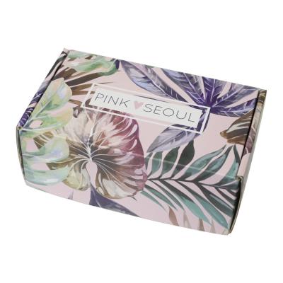 Embossing Printing Packaging Box Shipping Mailer For Cosmetic