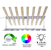 A horticultura IP54 conduziu as luzes/estufa suplementar conduzida que iluminam 650W