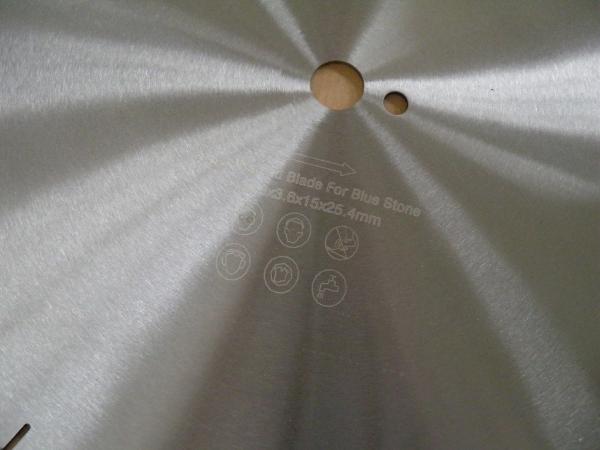 450mm Diameter Silent Steel Diamond Stone Cutting Blades for Bluestone cutting