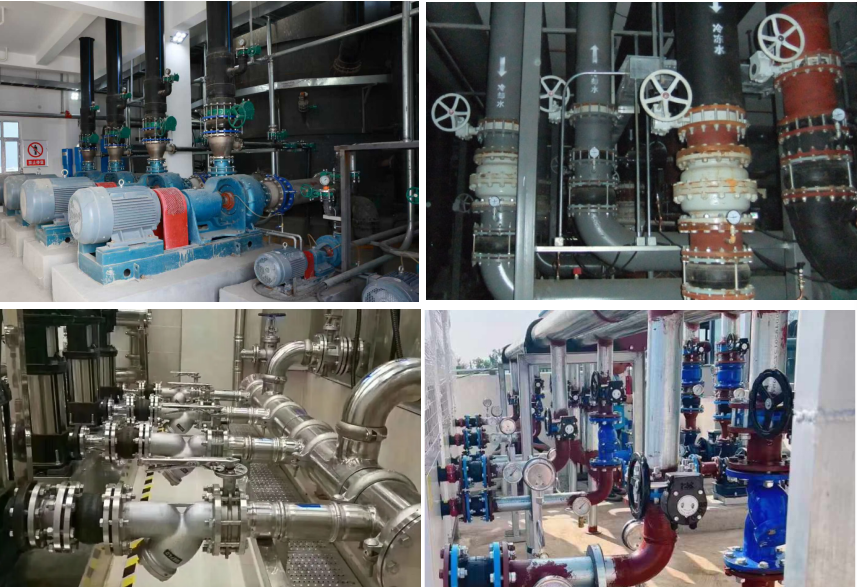 Dn350 Ansi Flanged Rubber Expansion Joint Stainless Steel Flexible Joint Flange Type