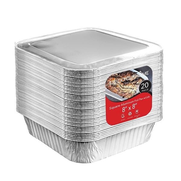 Customized Request Accepted 1350ml Disposable Aluminum Foil Container for Food Packaging