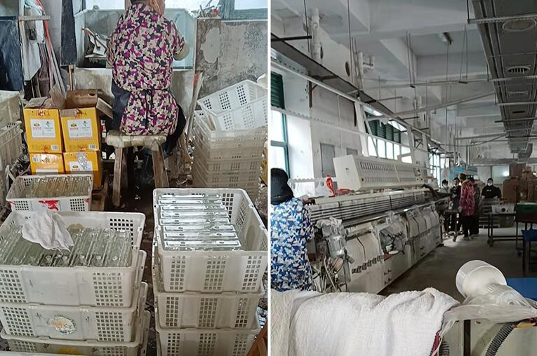 Large Decoration Wall Panel For Sale Crystal Clear Stained Translucent Glass Block