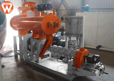 Máquina de flutuação automática 500KG/H 2700*1800*1200mm 1900kg da extrusora da alimentação dos peixes