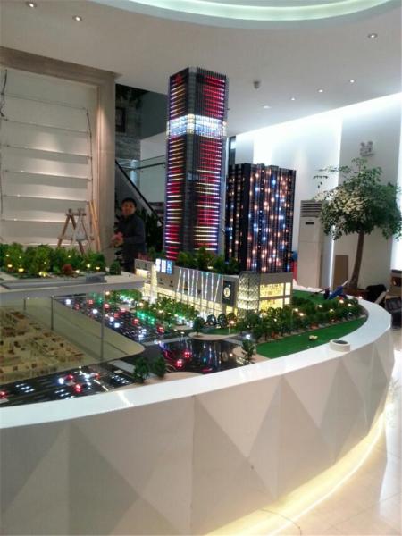 Maquettes for luxuxy hotel makerting and selling , building model making