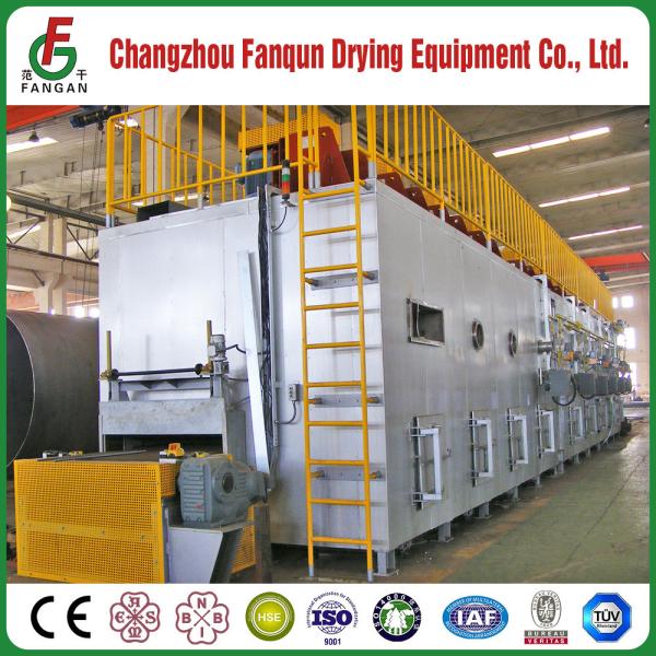 Penetration Flow Conveyo Belt Drying Equipment 70cm/Min Metal Parts Drying