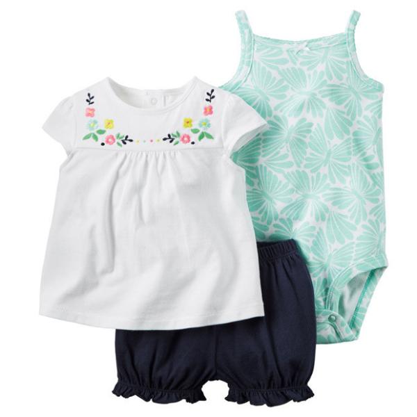 OEM cheapest newborn flutter sleeve baby romper baby grows bodysuit baby siamese clothes