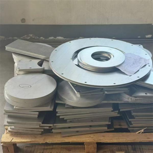 F53 S32750 Round Stainless Steel Plate Custom Stainless Steel Alloy High Temperature Resistant
