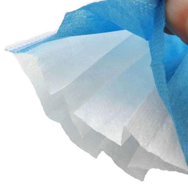 Elastic Ear Loop Anti Dust 3 Ply Non Woven Face Mask
