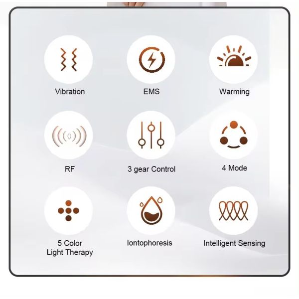 Горячая продажа Противовозрастные средства для лица и шеи Массажист для лица Массажист для ухода за кожей Удаление морщин Утилиты для красоты Лифтинг шеи